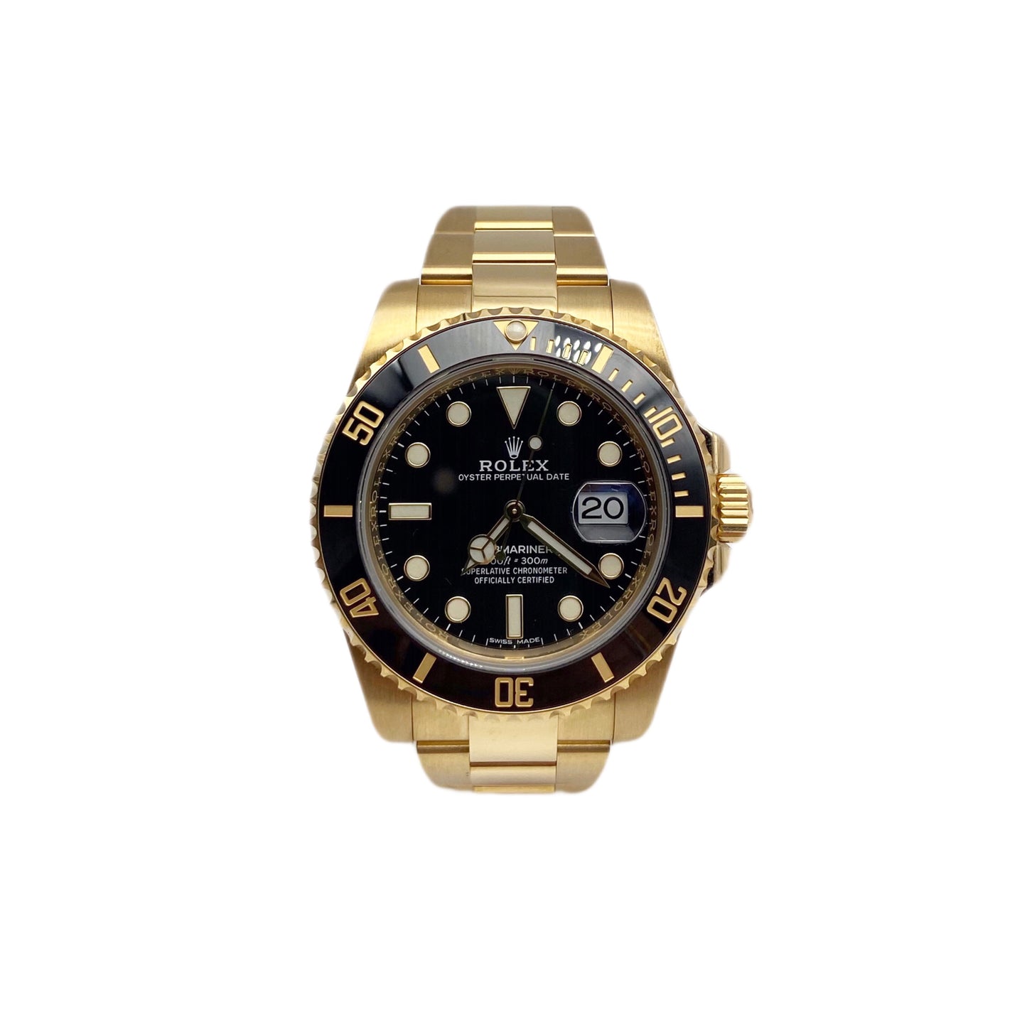 Submariner Date 40 116618LN