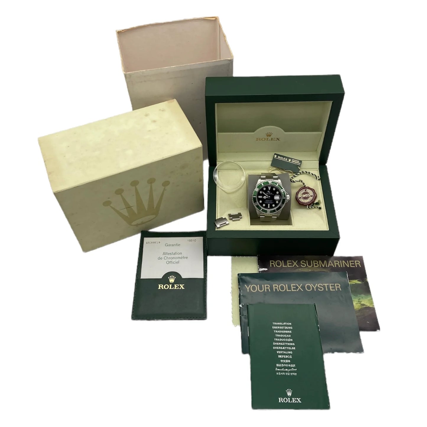 Submariner Date “Kermit” 50th Anniversary 16610LV